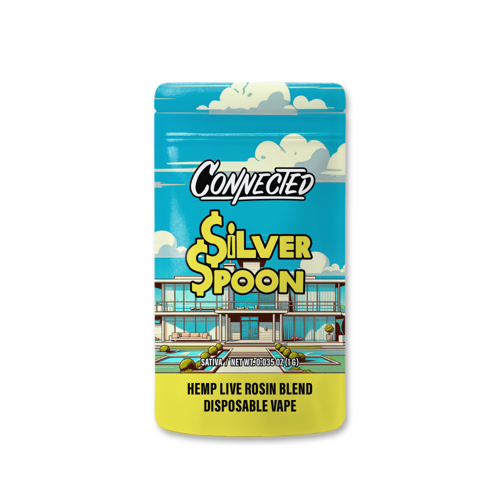 Silver Spoon Live Rosin Blend Vape 1G