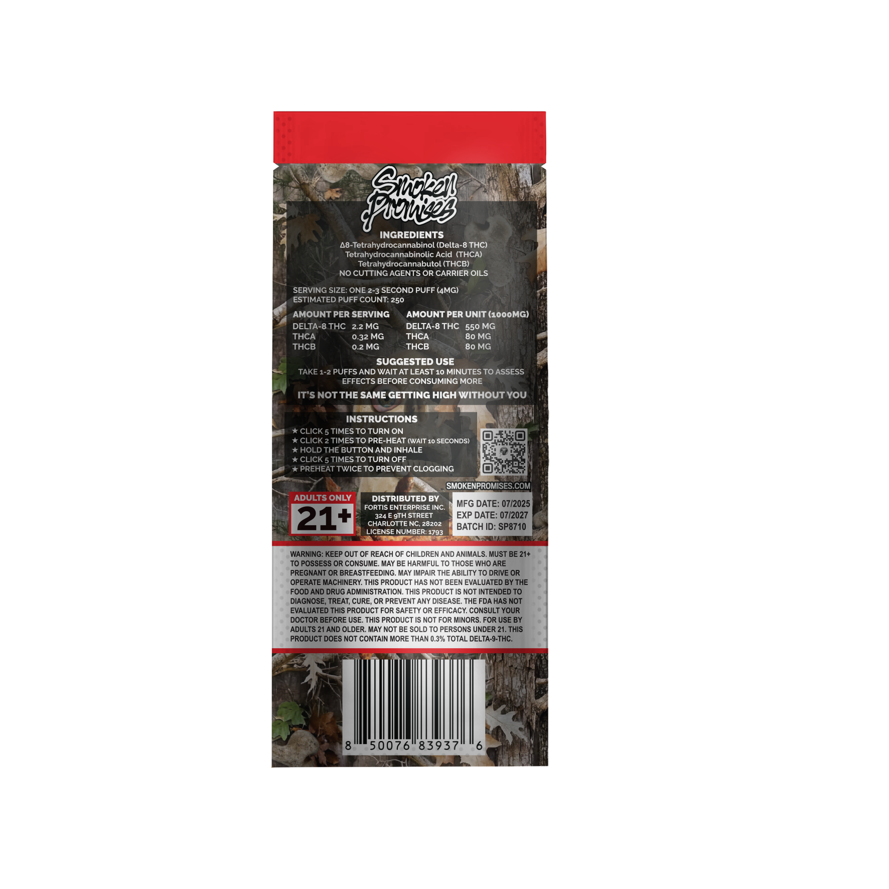 Haunted Woods Vape (THCA)