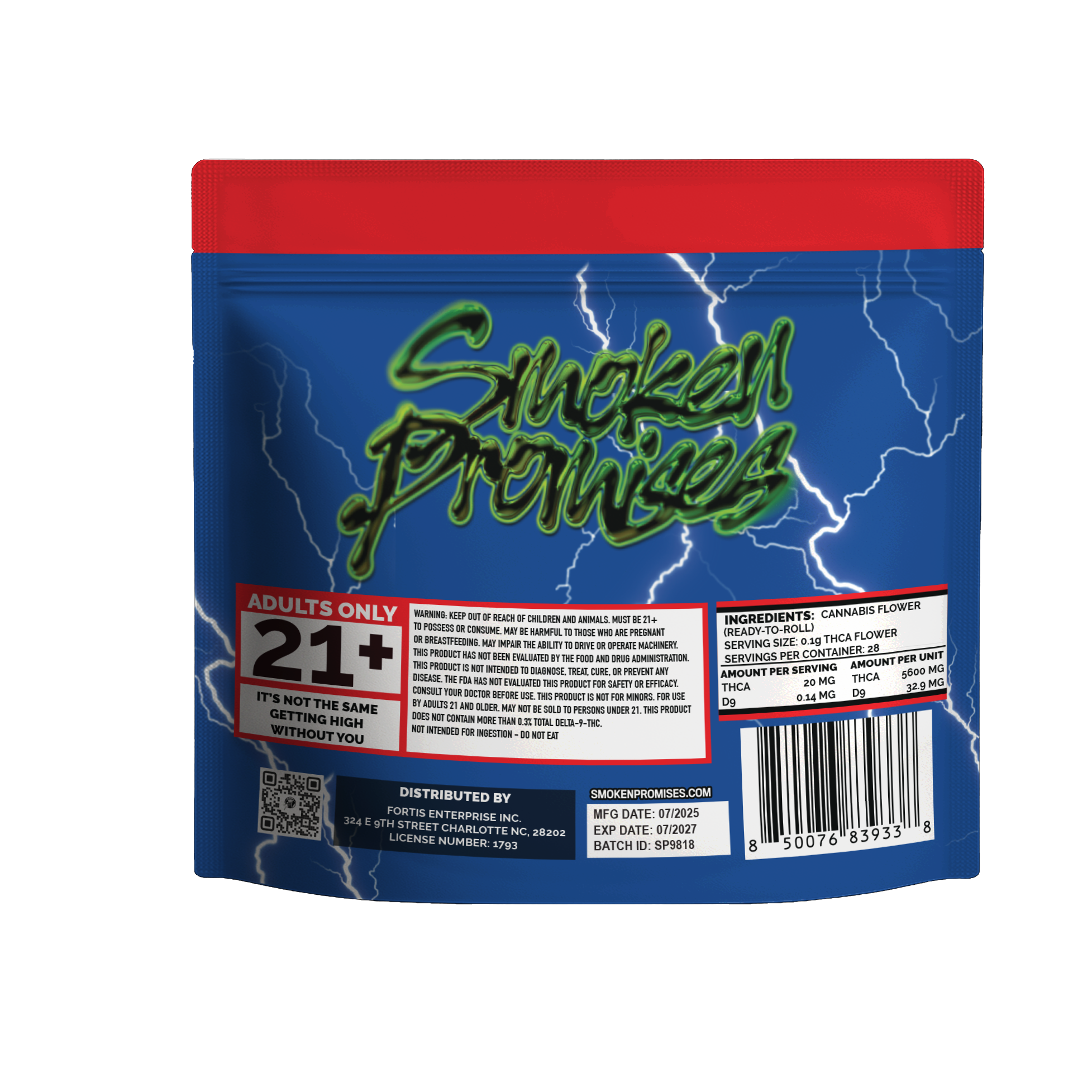 Snake Bite 1oz Flower (THCA)