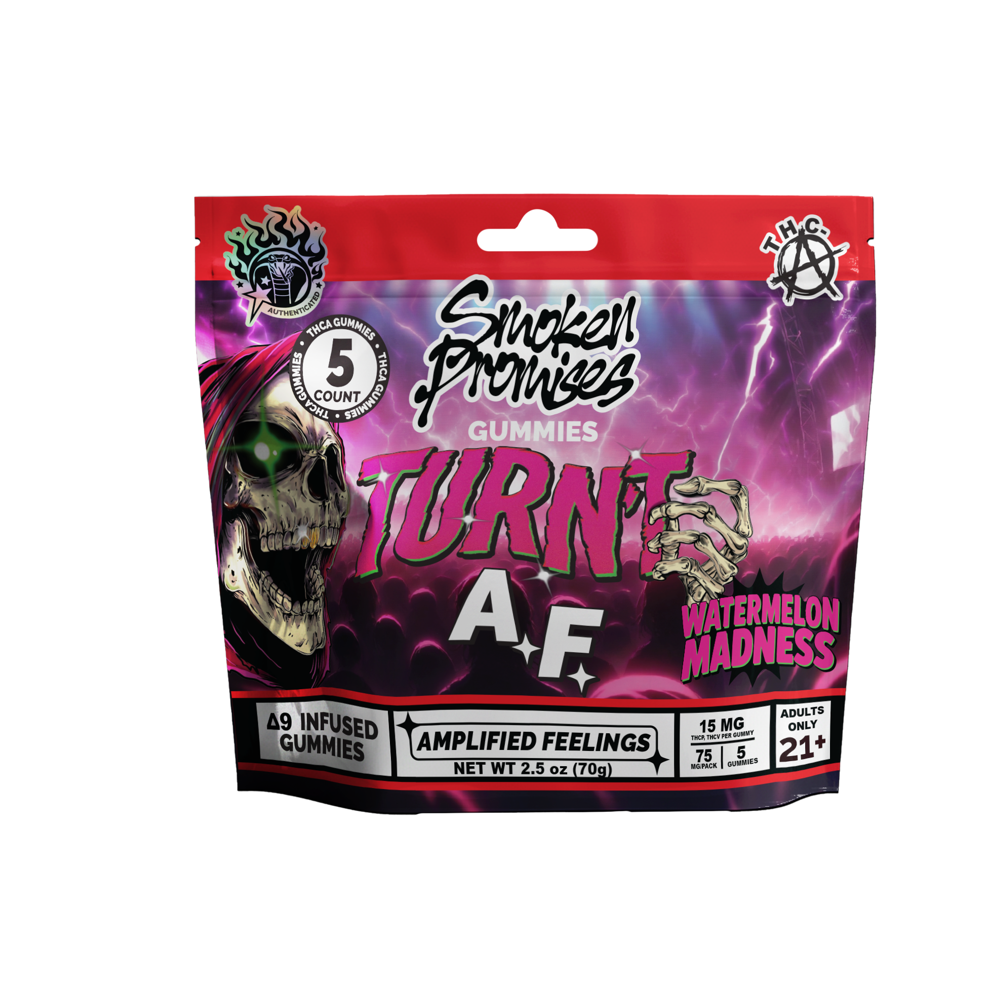 Turnt AF Gummies (THCA)